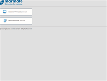Tablet Screenshot of marmato.de